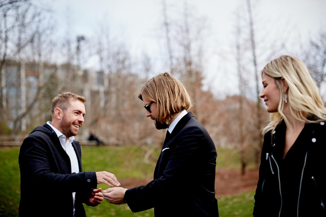 Tom Gianna Leo Falcon Wedding Photography New York